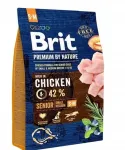 Kuivtoit koertele BRIT Premium By Nature Senior Small Medium kana 3 kg