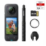 Kaitsev INSTA360 X4 8K 360&deg; kaamera komplekt, veekindel, 4K lainurk