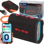 Kaasaskantav juhtmevaba Bluetooth k&otilde;lar veekindel IP67, FM raadio, USB, RGB