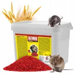 M&uuml;rk hiirtele ja rottidele RATIMOR BROMADIOLON, graanulid, 3 kg