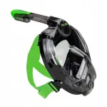 Veekindel sukeldumismask SEAC Libera must/roheline lime L-XL