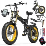 Elektrijalgratas LANKELEISI X3000PLUS-UP, 1000W, 17,5Ah, 120 km, laiad rehvid