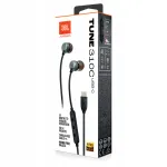 K&otilde;rvaklapid JBL Tune 310 USB-C mustad, k&otilde;rvadesse