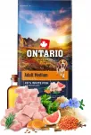 Koeratoit ONTARIO ADULT MEDIUM FISH, 12 kg