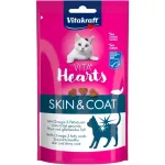 Vitakraft VITA HEARTS koerte maiused naha ja karvkatte jaoks, 40 g