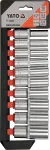 V&otilde;tmekomplekt YATO YT-38861, 1/2", 10 osa, 10&ndash;24 mm