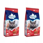 Prevital Adult kuivtoit kassidele veiselihaga, 2 x 1,4 kg