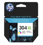 HP 304XL v&auml;rviline tindikassett, sobib Deskjet 2620/2630/3730, Envy 5010