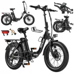 Kokkupandav elektrijalgratas VITILAN U3, 20" rattad, 750W, 45 km/h
