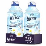 Lenor Fresh Air Sensitive kangapehmendaja, 2 x 1,2 l, 172 pesukorda