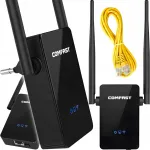 Wi-Fi signaali v&otilde;imendi, 300 Mbps, 2 antenniga, 2,4 GHz, RJ45, pikk ulatus