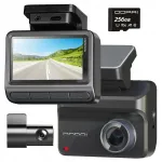 DDPAI Z50 Pro 4K GPS WiFi auto kaamera tagakaameraga, 256GB