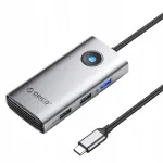 USB-C hub Orico, 5 Gb/s, 2x USB-A, PD 60W, HDMI 4K, hall