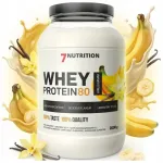 7Nutrition Whey Protein WPC 80 Vanilje Banaan valgu pulber 2000 g