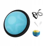Tasakaalu poolkaar jooga pall 46 cm, sinine, kontorisse