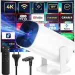 Kaasaskantav Full HD WiFi Android TV projektor k&otilde;lariga