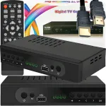 DVB T2 HEVC H.265 TV vastuv&otilde;tja 4K Ultra HD USB kaugjuhtimispuldiga