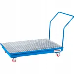 Mobiilne PRO-LINE t&uuml;hjenduskast 2x 200 l t&uuml;nnidele, 1210x810x981 mm
