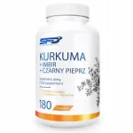 Toidulisand SFD Kurkum Ingver Must Pipar, 180 tabletti