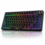 AULA F75 Max mehaaniline 75% suuruses klaviatuur, RGB, kolme režiimiga, TFT-ekraan, Hot-Swap