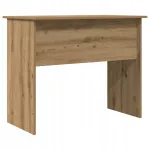 Kirjutuslaud artisan tammepuuv&auml;rviga, 90x50x74 cm, puitlaastplaat