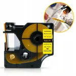 Termokahanev toru Specmark DYMO RHINO RS3.5Y, 6 mm x 2,5 m, kollane, S0718270
