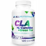 Toidulisand Allnutrition CLA + L-karnitiin + roheline tee, 120 kapslit