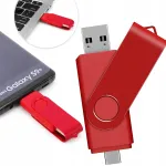 2-in-1 512 GB USB m&auml;lupulk, USB 2.0, USB-A ja Type-C, telefonidele ja arvutitele