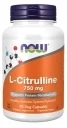 Toidulisand NOW Foods L-tsitrulliin 750 mg, 90 kapslit
