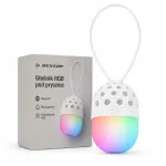 Traadita Bluetooth vannitoa k&otilde;lar 7 v&auml;rvi LED, IP44, &uuml;le kantav