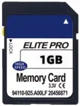 1GB SD m&auml;lukaart vanematele seadmetele