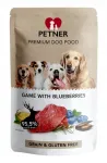 Petner koeratoit hirveliha ja mustikatega, 500 g, 95% liha