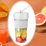 Elektriline valge kaasaskantav kokteilide ja smuutide blender