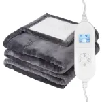 Elektriline soojendusega tekk 120x160 cm, 9 soojendusastet, taimer, LED puldiga, 120 W, 12 h