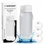 Veepudel filtriga Wessper B2 Tritan, 0,5 l, 3 filtriga