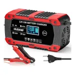 Autoaku laadija HUSGW, 10A, 12V, LCD-ekraaniga