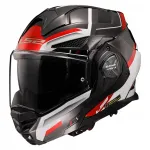 Motorratturi kiiver LS2 FF901 ADVANT X Spectrum, valge/punane, 3XL