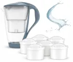 Klaasist vee filter Dafi Crystal LED kuue Unimax terasfiltriga