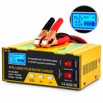 Auto akulaalaadija Retoo 12V/24V 10A LED-remondifunktsiooniga