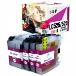 BROTHER LC529/LC525 XL tindikassetid 4 tk DCP-J105/J100 printeritele