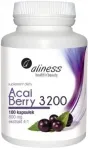 Toidulisand ACAI BERRY 3200 100 kapslit 4:1 koos kromiga