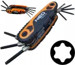 NEO TOOLS T9-T40 kokkupandav TORX mutriv&otilde;tmete komplekt