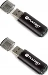 Platinet X-Depo USB m&auml;lupulk 32GB, alumiinium, 2 &uuml;hendust