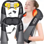 Shiatsu kaela massaažiseade, 2-&uuml;hes massaažikaelus vibratsiooniga