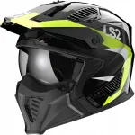 Motorratturi kiiver LS2 OF606 DRIFTER TRIALITY HV L