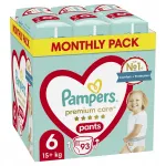 M&auml;hkmed Pampers Pants 6 Premium Care, 15+ kg, 93 tk