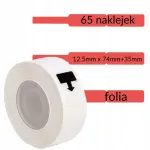 Phomemo D30S juhtmete ja ehtekleebised, 65 tk