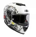 Motorratturi kiiver Lazer Rafale EVO Stickerbomb