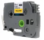 Vahetatav lint BROTHER TZe-621, 9 mm x 8 m, kollane