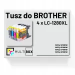 Tindikassetid BROTHER LC-1280XL, 4 tk, MFC-J5910DW / MFC-J6510DW